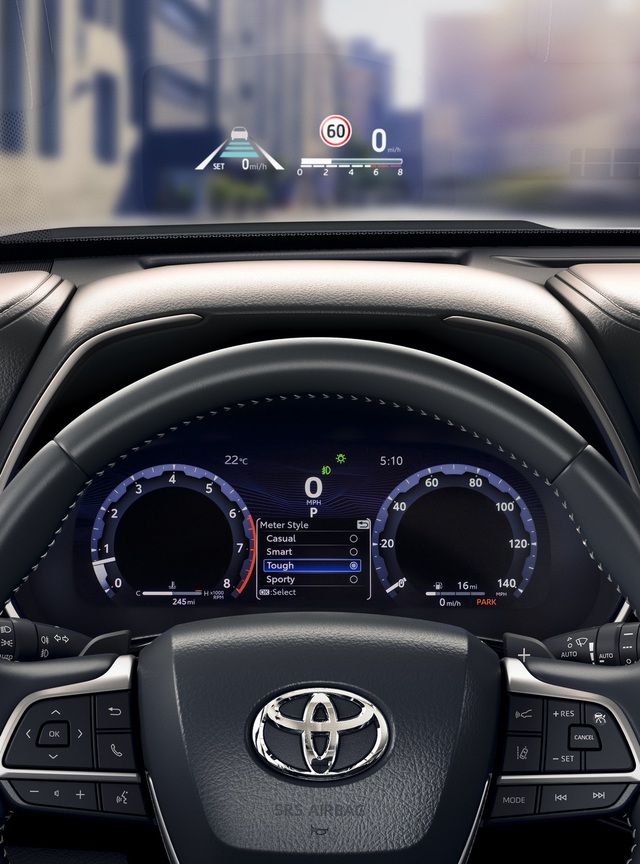 Toyota Highlander 2023 ra mắt: Nâng công nghệ, thêm động cơ - Ảnh 5.
