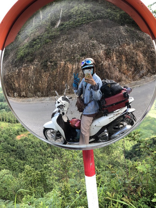 Cô gái đi hơn 3000km từ Đồng Nai đến Hà Giang, cả hành trình đều di chuyển bằng chiếc xe tay ga - Ảnh 10.