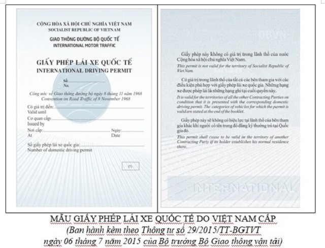 Giấy phép lái xe quốc tế IAA không được công nhận tại Việt Nam - Ảnh 2.