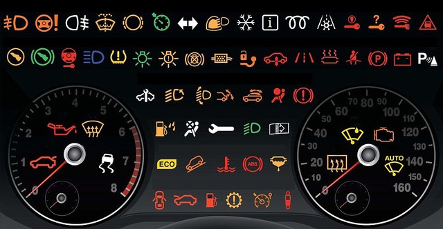 Kinh nghiệm lái xe: Bạn có biết hết những kí hiệu trên bảng điều khiển ô tô? - Ảnh 1.