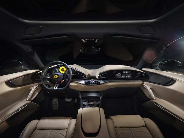 Ferrari ra mắt SUV đầu tiên Purosangue: Cửa mở kiểu Rolls-Royce, 4 ghế đơn, táp lô tách đôi - Ảnh 4.