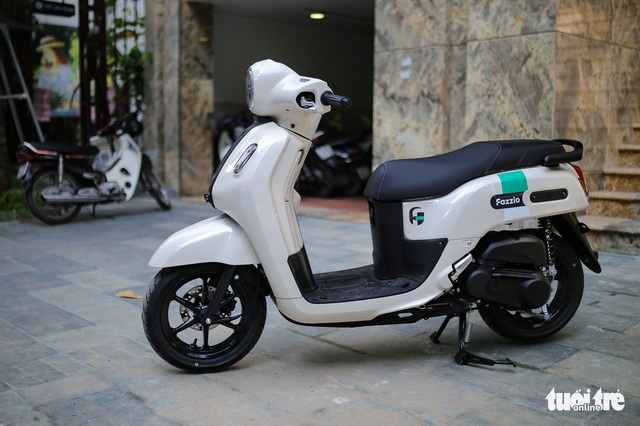 Yamaha Fazzio - Xe tay ga kiểu dáng lạ, động cơ điện, giá gần 50 triệu đồng - Ảnh 1.