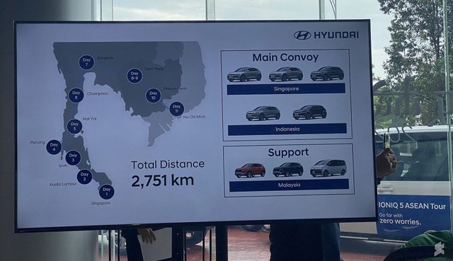 Hyundai Ioniq 5 khởi động hành trình 11 ngày đi 5 nước với điểm đến cuối là Việt Nam - Ảnh 7.