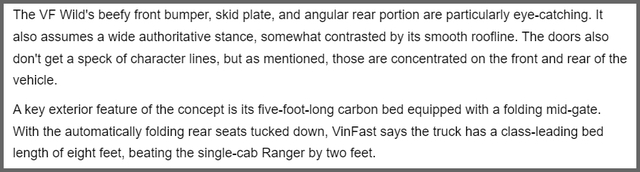 Báo nước ngoài nói gì về VinFast sau màn trình diễn ở CES 2024: VF Wild dễ làm nên chuyện, VF 3 sẽ là chiếc xe nhỏ nhất nước Mỹ - Ảnh 3.