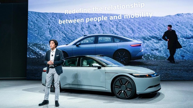 Xe điện Sony Honda tiến gần hơn tới thời điểm ra mắt hoàn chỉnh, hé lộ bản mới tại CES 2024 - Ảnh 1.