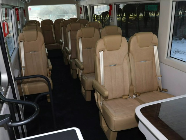 Mẫu xe sang mới nhất của Hongqi là xe buýt - Ảnh 4.