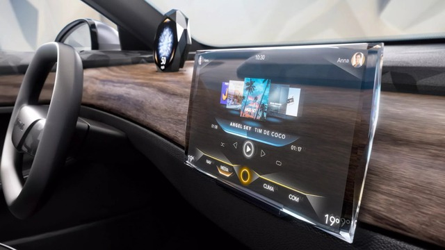 Continental công bố màn hình ô tô xa xỉ nhất: Làm từ pha lê, kỳ vọng xuất hiện trên xe siêu sang - Ảnh 1.