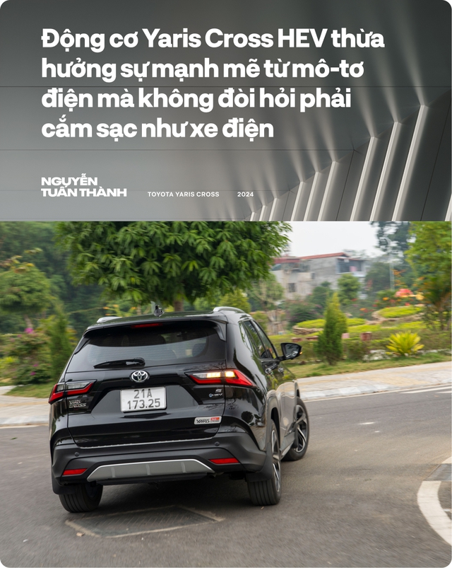 Đổi từ Mazda CX-5 sang Toyota Yaris Cross, chủ xe chia sẻ: ‘Đổ xăng một lần đi làm cả tháng’- Ảnh 14.