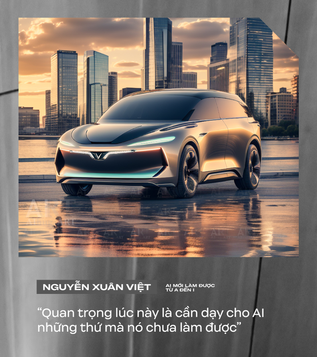 Từ làm cốc chén tới các bản concept VinFast nổi tiếng, nhiếp ảnh gia Việt nói lên điểm yếu của AI khi thiết kế ô tô  - Ảnh 7.