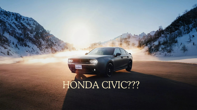 Hãng độ làm Honda Civic giả xe cơ bắp đầy độc đáo - Ảnh 2.