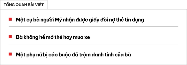 Bỗng nhận được giấy đòi nợ mua xe ô tô bằng thẻ tín dụng, cụ bà hoảng hốt không biết mình tậu Audi Q7 lúc nào - Ảnh 1.