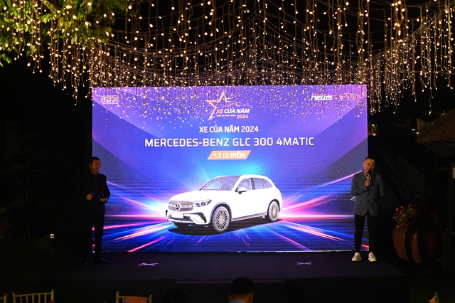 Mercedes-Benz GLC nhận giải thưởng Xe của năm 2024, VinFast thắng lớn khi bỏ túi tới 5 danh hiệu - Ảnh 1.