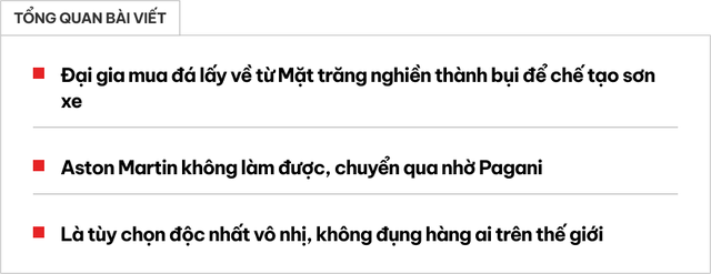 Yêu cầu tùy chọn sơn chưa từng có cho siêu xe, một triệu phú bị Aston Martin từ chối nhưng có một hãng sẵn sàng đáp ứng- Ảnh 1.