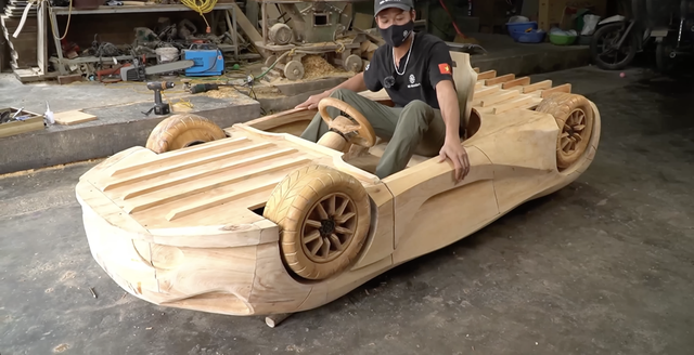 Chán làm mô hình bình thường, ông bố 9x ở Bắc Ninh chế tạo McLaren 720S lộn ngược tặng con trai- Ảnh 11. Chán làm mô hình bình thường, ông bố 9x ở Bắc Ninh chế tạo McLaren 720S lộn ngược tặng con trai- Ảnh 11.