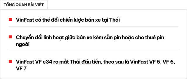 VinFast dễ phải thay đổi chính sách bán hàng vì phản hồi của khách hàng Thái Lan, giá xe có thể sẽ không rẻ- Ảnh 1.