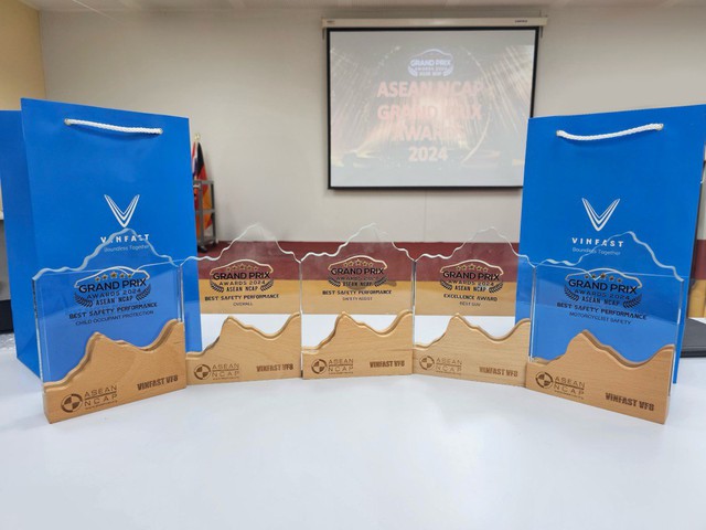 VinFast thắng lớn tại giải thưởng ASEAN NCAP: Giành được 5/6 hạng mục, phanh khẩn cấp và bảo vệ trẻ em đạt điểm ấn tượng- Ảnh 2.