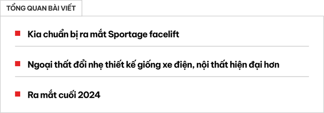 Dự đoán thiết kế Kia Sportage facelift sẽ ra mắt trong năm nay - Ảnh 1.