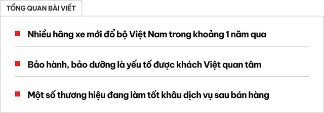 Ngày càng nhiều hãng ô tô mới vào Việt Nam và đây là những quan tâm sau khi mua xe của khách hàng Việt - Ảnh 1.