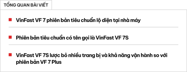 Lộ diện VinFast VF 7S giá 850 triệu: Khác nhiều trang bị, sức mạnh là điểm đáng quan tâm - Ảnh 1.