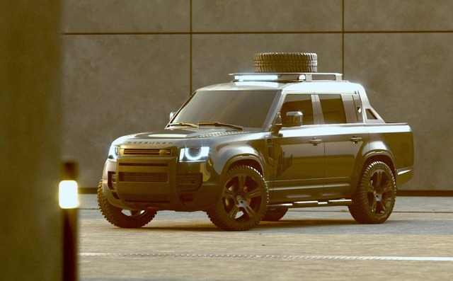 Nếu ai thắc mắc Land Rover Defender làm bán tải sẽ ra sao thì đây là câu trả lời- Ảnh 2. Nếu ai thắc mắc Land Rover Defender làm bán tải sẽ ra sao thì đây là câu trả lời- Ảnh 2.