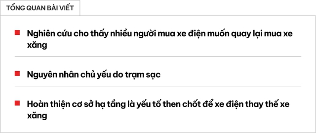 Đang dùng xe điện, bạn có muốn quay lại xe xăng?- Ảnh 1.