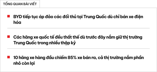 Chỉ có xe điện hóa nhưng hãng xe sắp bán tại Việt Nam này vẫn đứng đầu thị trường lớn nhất thế giới- Ảnh 1.