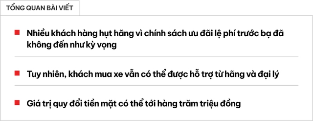 Giảm hay không giảm trước bạ thì các hãng vẫn tự giảm 50-100% trước bạ: Đây là những cái tên đang có deal lớn nhất hiện tại- Ảnh 1.