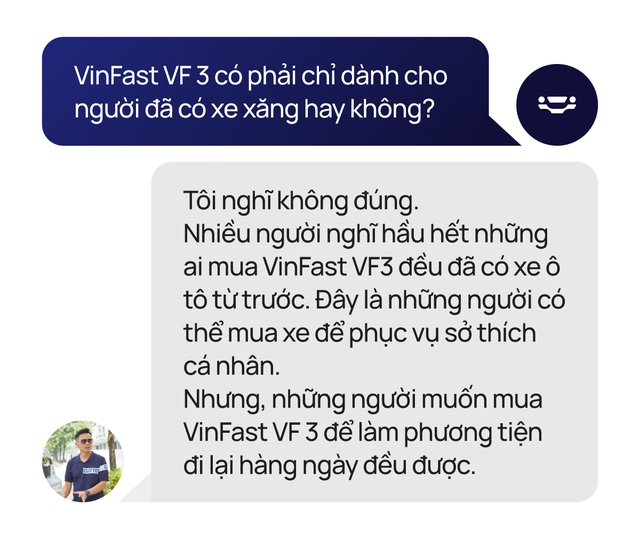 [Trên Ghế 10] Hỏi nhanh đáp gọn VinFast VF 3: Ai nên mua, sạc bao lâu, đi bao xa, thay được xe máy và dễ lật không?- Ảnh 3.