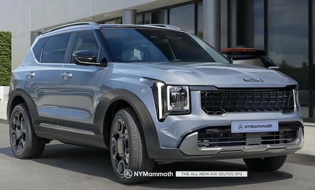 Kia Seltos 2026 tiếp tục lộ trên đường với dáng góc cạnh như Carnival, đèn LED phân tầng, mâm mới, thiết kế dễ gây 'wow'- Ảnh 7. Kia Seltos 2026 tiếp tục lộ trên đường với dáng góc cạnh như Carnival, đèn LED phân tầng, mâm mới, thiết kế dễ gây 'wow'- Ảnh 7.