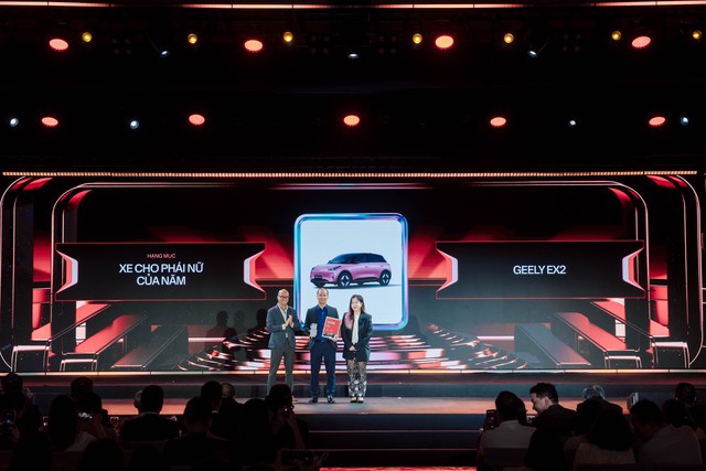 cca 2026trao giai xe cho phai nu cua nam 179113390843466401446 Geely EX2 - 'Xe cho phái nữ của năm' tại Car Choice Awards 2026 - Ảnh 2.