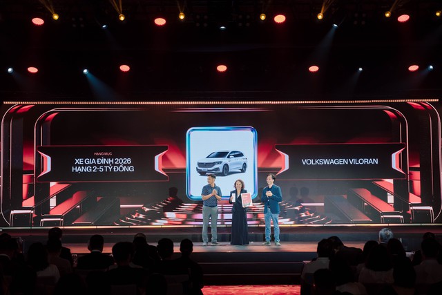 Volkswagen Viloran thắng giải &lsquo;Xe gia đ&igrave;nh 2026 - Hạng 2 - 5 tỷ đồng&rsquo; tại CCA 2026 với điểm b&igrave;nh chọn cao nhất - Ảnh 2.