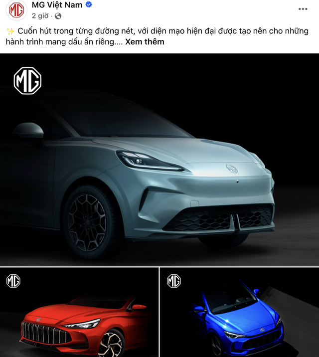 MG Việt Nam tiếp tục 'nh&aacute; h&agrave;ng' 3 mẫu xe mới: MG4 Urban gi&aacute; dự kiến 540 triệu đồng, MG5 n&acirc;ng cấp, ZS mới c&oacute; bản hybrid - Ảnh 1.