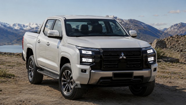 Mitsubishi Triton sắp c&oacute; 'bản Mỹ': L&agrave;m chung với Nissan, dễ c&oacute; t&ugrave;y chọn hybrid - Ảnh 3.