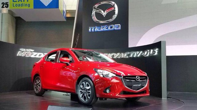 Mazda2 Sedan chính thức ra mắt tại Thái Lan