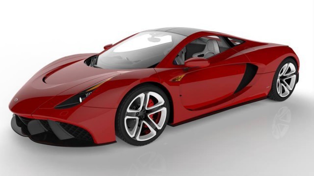 Siêu xe đầu tiên của Ukraine lấy cảm hứng từ McLaren P1