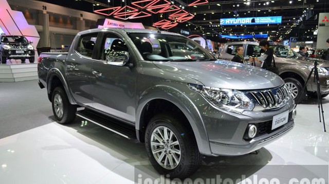 Chiêm ngưỡng Mitsubishi Triton thế hệ mới "bằng xương, bằng thịt"