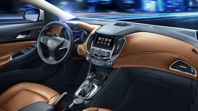 Hé lộ nội thất cao cấp của Chevrolet Cruze 2016