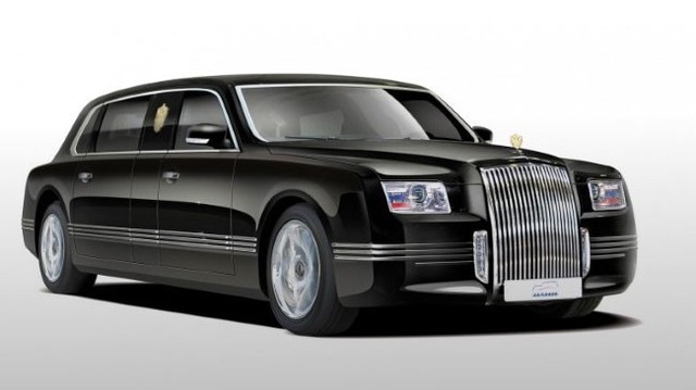 Limousine của tổng thống Nga dùng động cơ Porsche cực mạnh