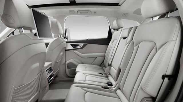 Chi tiết máy tính bảng trên Audi Q7 thế hệ mới