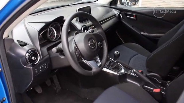 Nội thất của Mazda2 thế hệ mới bất ngờ lộ diện