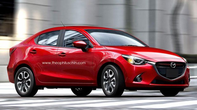 Mazda2 có thêm phiên bản sedan hoàn toàn mới