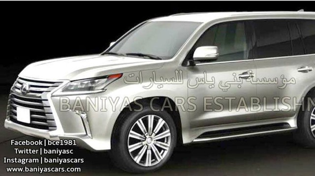 Rò rỉ hình ảnh Lexus LX570 2016