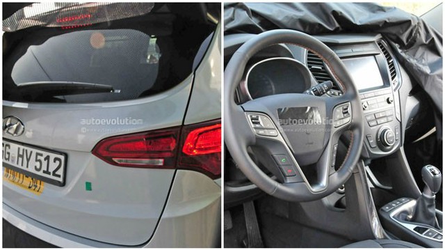 Hyundai Santa Fe 2017: Đèn và hệ thống thông tin giải trí mới