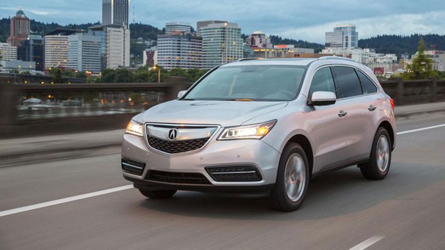 Acura MDX 2016: Công nghệ cao hơn, giá tăng nhẹ