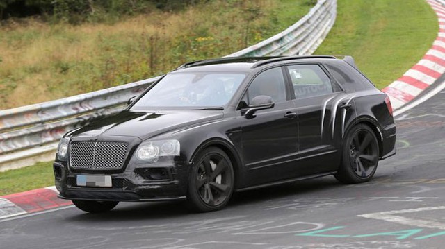 SUV siêu sang Bentley Bentayga sẽ có phiên bản nhanh và mạnh hơn