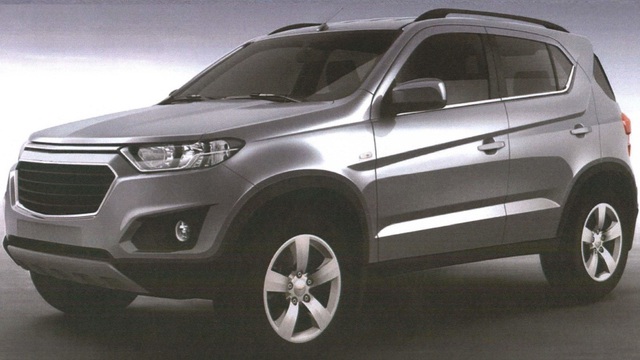 Xe SUV cỡ nhỏ Chevrolet Niva thế hệ mới lộ diện