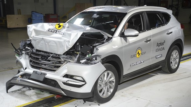 Hyundai Tucson 2016 đạt điểm số an toàn cao nhất của Euro NCAP
