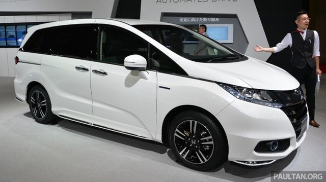 Honda Odyssey tiết kiệm xăng xuất hiện thầm lặng