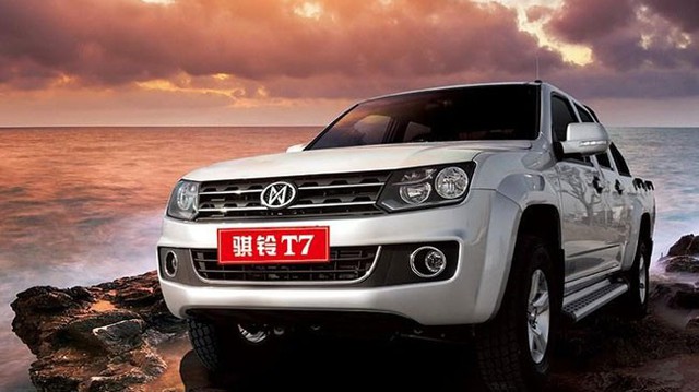 Jiangling T7 – Xe bán tải “nhái” kiểu dáng, dùng máy Isuzu