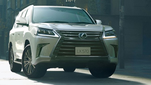 Đã có giá bán chính thức của SUV hạng sang Lexus LX570 2016